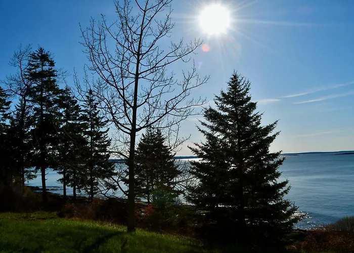 Betty'S Place - Cozy Ocean Front Getaway With Views Of Casco Bay