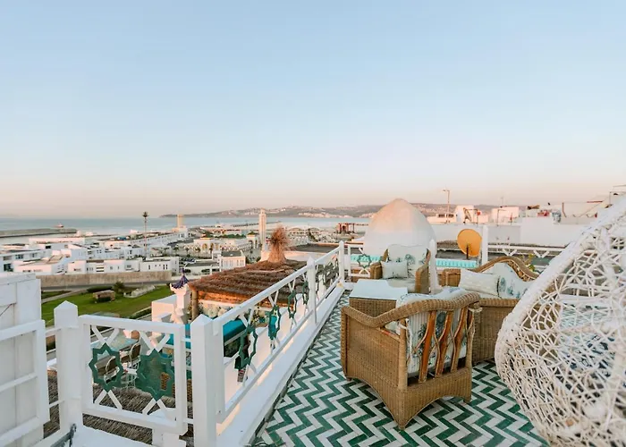 Riad Villa With Mediterranean Sea Views Of Spain And Gibraltar