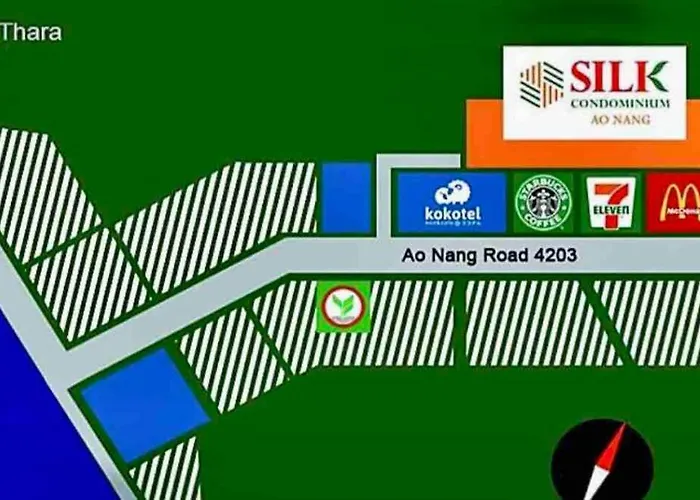 A401-Sea View Condo Prime Location At Aonang Beach