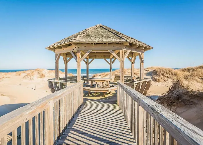 Bear Inn Obx - 4X4 Carova Beach, Oceanfront, Ocean View, Hot Tub, Pets Ok