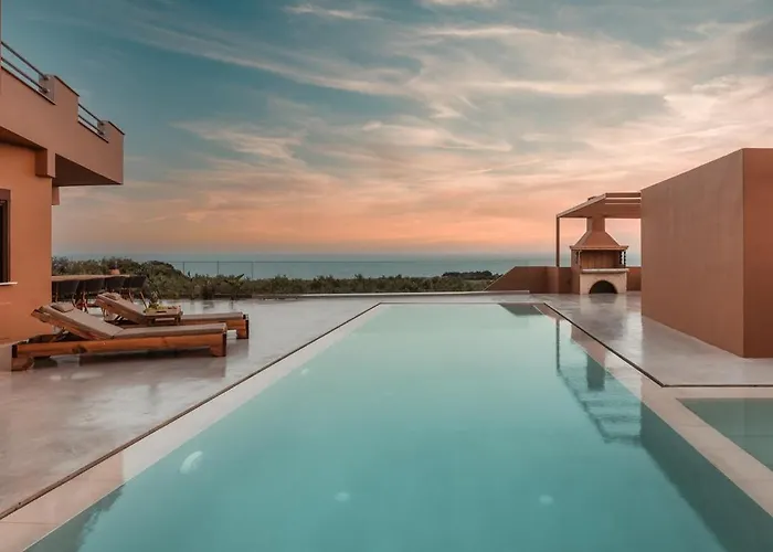 Aerope Sea View Villa With Private Pool & 5 Bedrooms