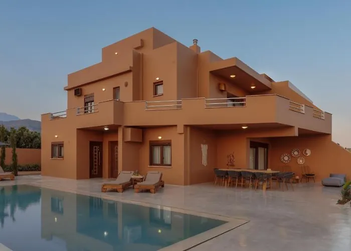 Aerope Sea View Villa With Private Pool & 5 Bedrooms