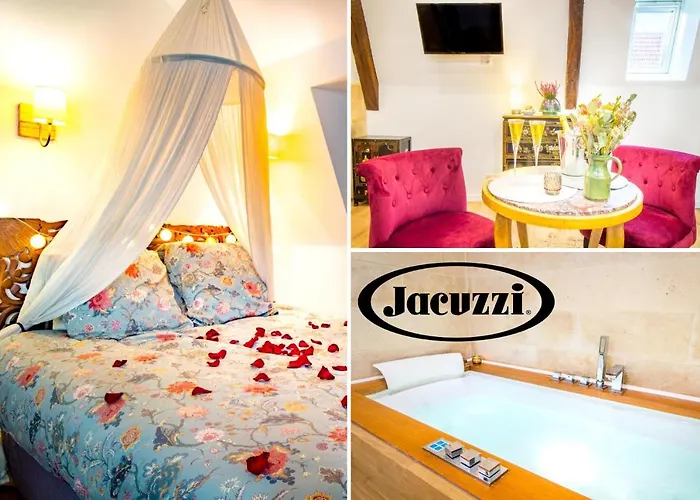 Jacuzzi - La Petite Romantique - Flobnb