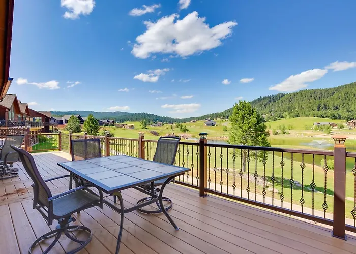 Hot Tub + Golf Course Views: Luxe Sturgis Home!