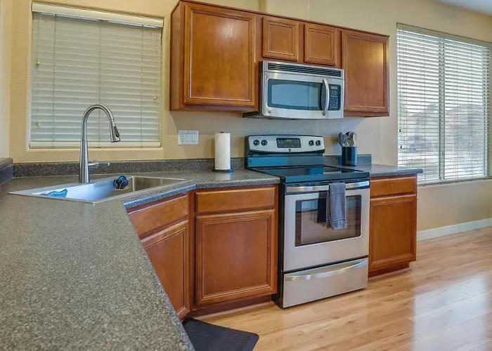 Fenced Backyard & Fire Pit: Bright Peoria Home!
