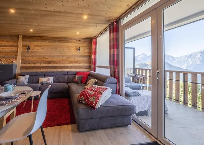 Alpe D'Huez Houses - Chez Val - Magnifique 62M2 Pour 6 Avec Vue Montagne Splendide - Les Chances