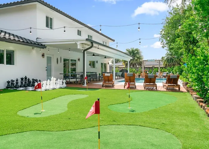 Prime Spot - Minutes Hard Rock Stadium, Pool, Bbq, Mini Golf L63