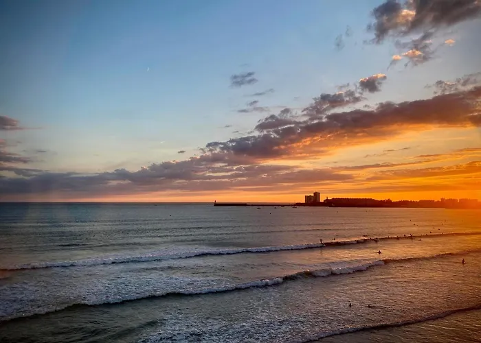 Appartement En Front De Mer Avec Vue Imprenable Sur La Grande Plage Des Sables D'Olonne