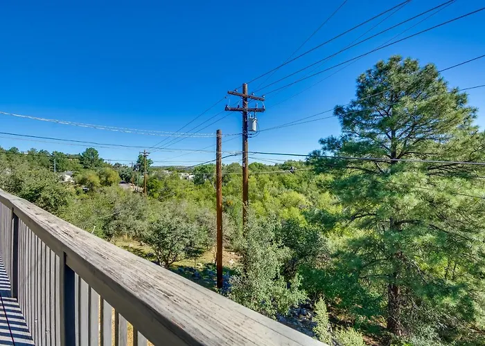 1 Mi To Whiskey Row: Home W/ Fire Pit & Deck