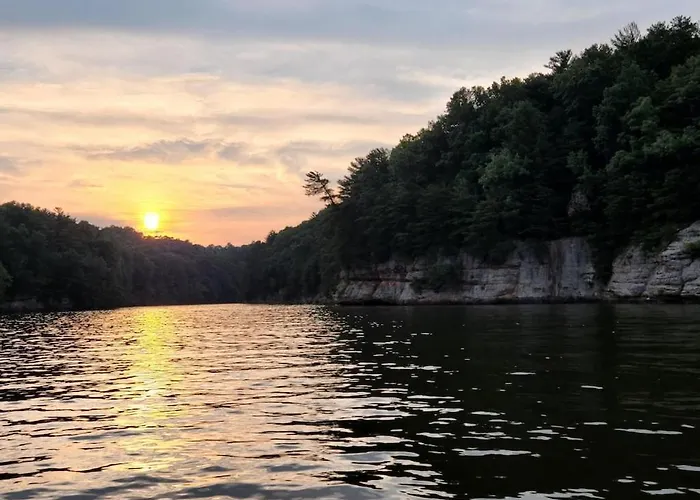 Lake Malone Ky Lake Shore Home Right On Water With Private Boat Dock, A Shore Thing
