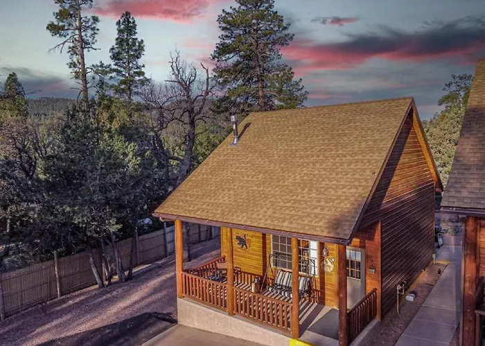 Cabin #5 Black Bear - Pet Friendly - Sleeps 6 - Playground & Game Room