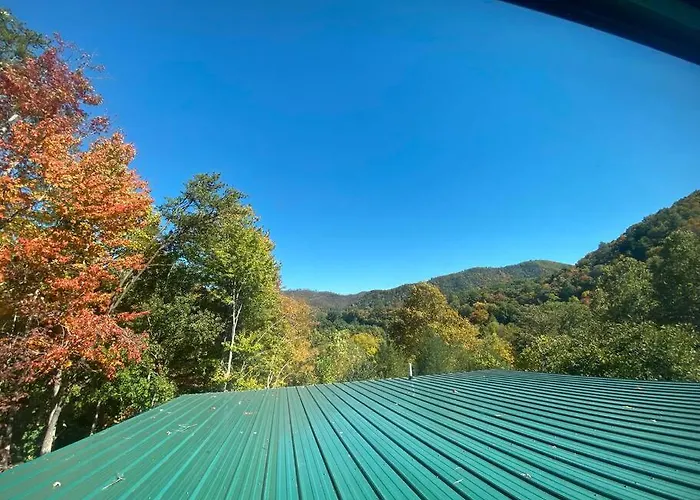 Cabin With A View In Hot Springs—Walk To At