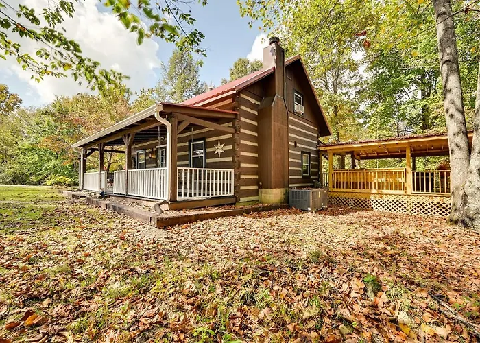 3 Mi To Lake! Mammoth Cave Cabin W/ Fire Pit