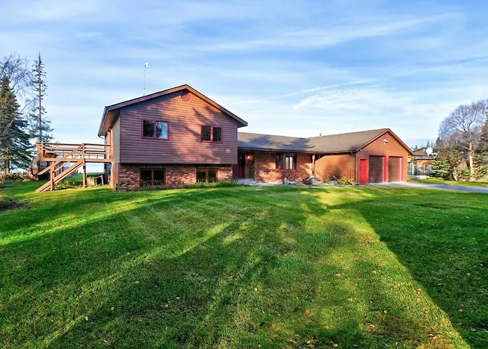 Kenai Vacation Rental W/ Volcano Views & Decks!
