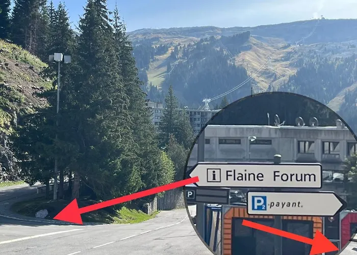 Flaine Forum H1 Cassiopee Mezzanine & Terrasse