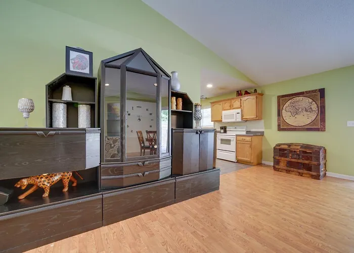 Candler Home W/ Large Deck: Hike, Bike & Unwind!