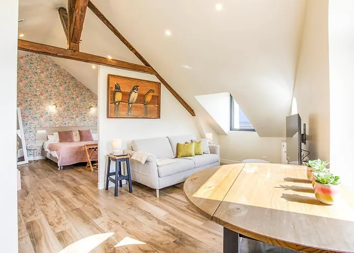 Beau L.O.F.T. Sous Les Toits - Vue Sur Mer 2 A 4 Personnes - Residence La Vague
