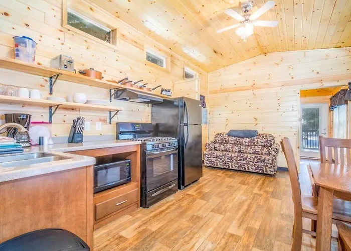 The Sophia Cabin #3 At Blue Spruce Rv Park & Cabins