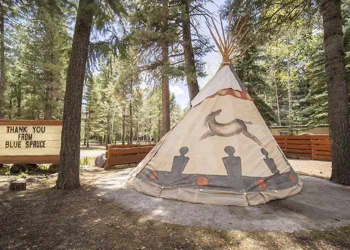 The Shooting Star Cabin #11 At Blue Spruce Rv Park & Cabins
