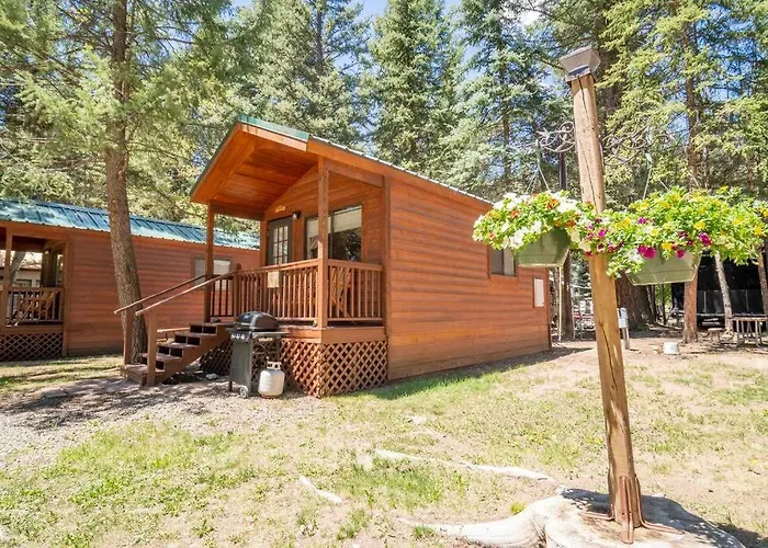 The Columbine Cabin #9 At Blue Spruce Rv Park & Cabins