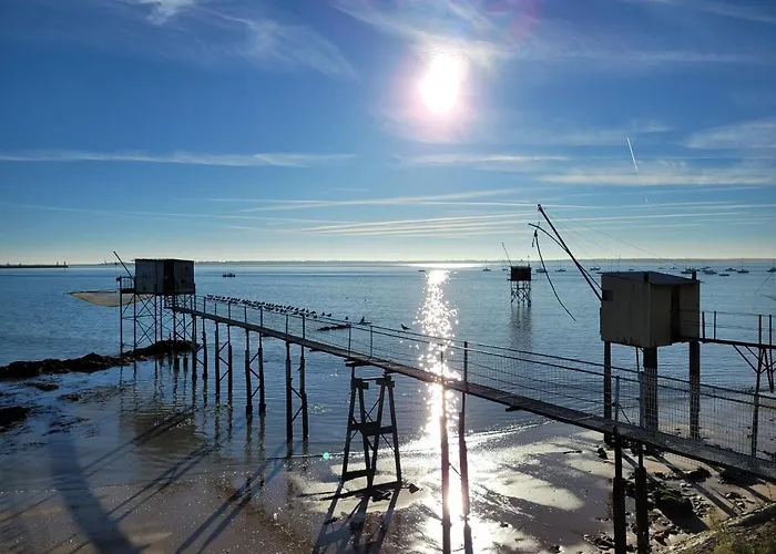 Villa Face A La Mer Avec Terrasse Privative, Confort Moderne, Wi-Fi Gratuit A Saint-Nazaire - Fr-1-306-1260