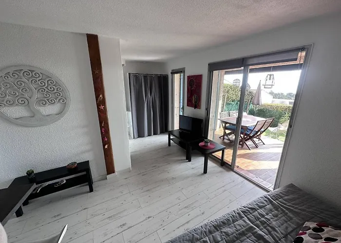 Appartement T2 Proche Mer Avec Piscine Et Parking
