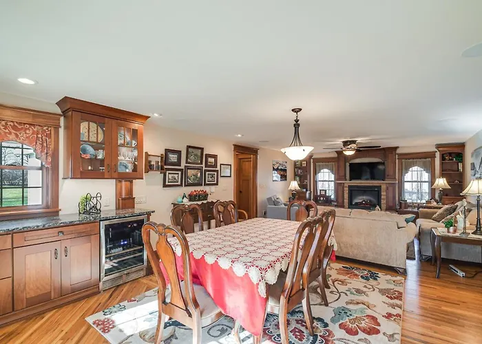 Charming Manchester Retreat W/ Patio & Fireplace!