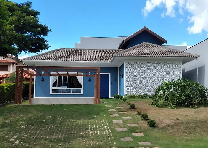Minha Casinha Azul na Represa