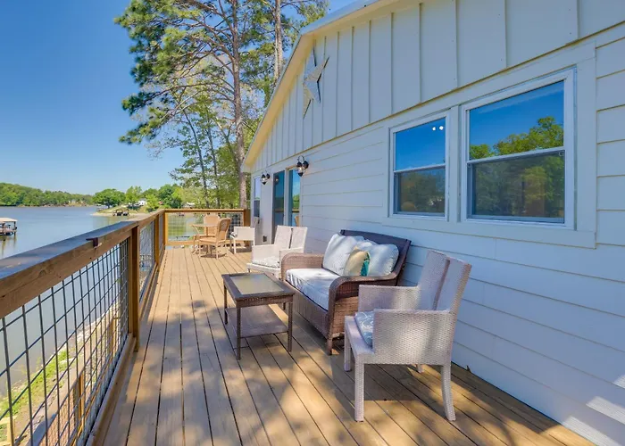 Private Hot Tub: Stunning Logan Martin Lake Home