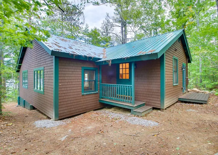 Private Island W/ 2 Cottages On Kezar Lake!
