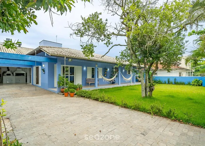 Casa 4Q c/ churrasq. 100m da praia JAT0355
