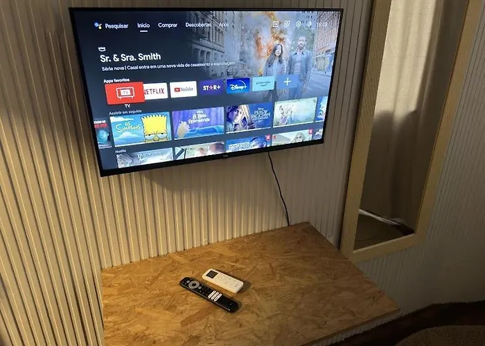 Quarto 1 Econômico com Ar Cond e Smart Tv Netflix