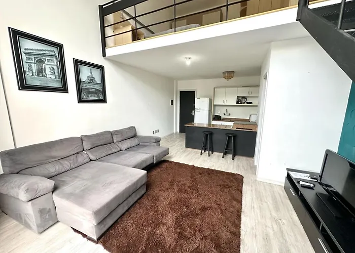 Saint Sebastian Flat 603- Com Hidro! até 3 pessoas, Duplex, no centro