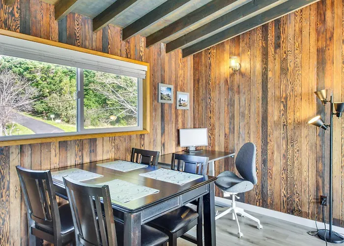 Ocean-View Oregon Coast Vacation Rental W/ Deck