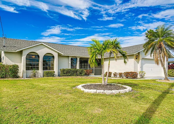 Cape Coral Home W/ Heated Pool, Dock & Gulf Access