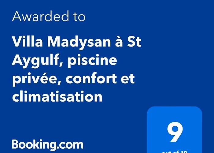 Villa Madysan Climatisee St Aygulf, Piscine Privee, Proche De La Mer