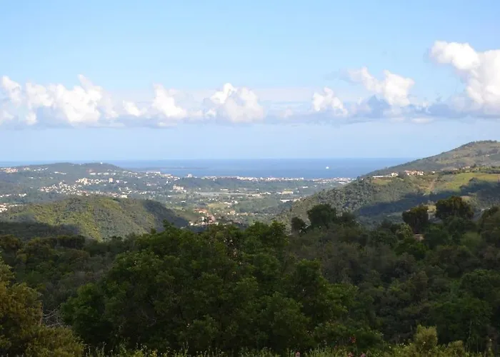 Villa Grasse Vue Mer Exceptionnelle 8P Piscine Interieure