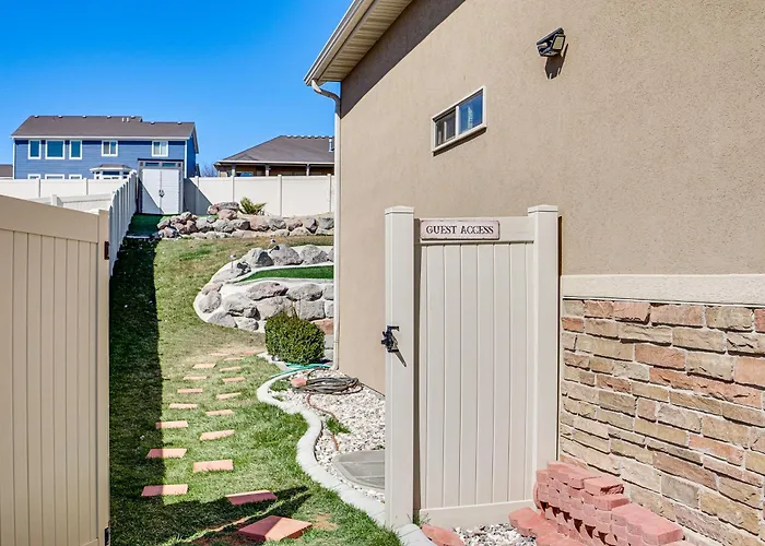 Home Theater & Patio: South Jordan Basement Unit