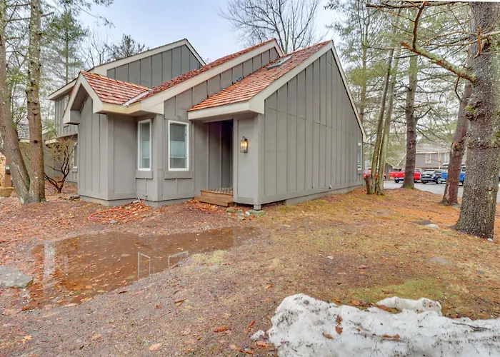 Cozy Cabin W/ Deck < 1 Mi To Jack Frost Resort!