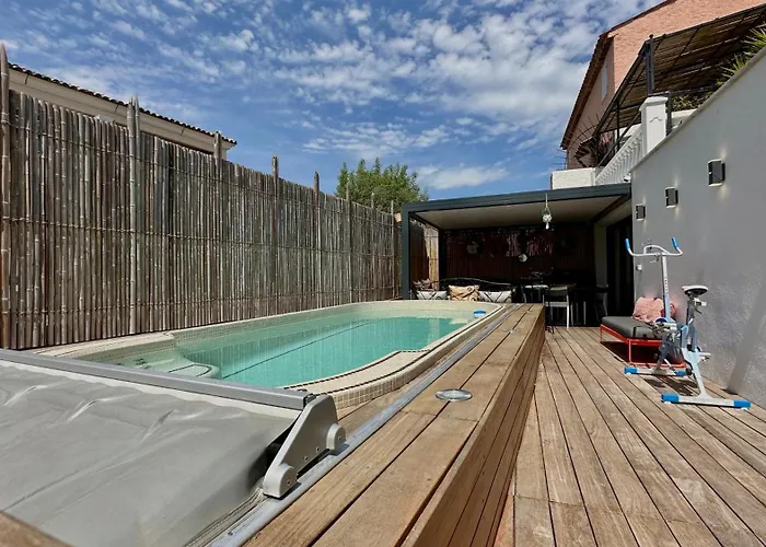 Maison Luxe 3 Ch Piscine Spa, Plage Et Port 5 Mn, St Tropez 15 Mn