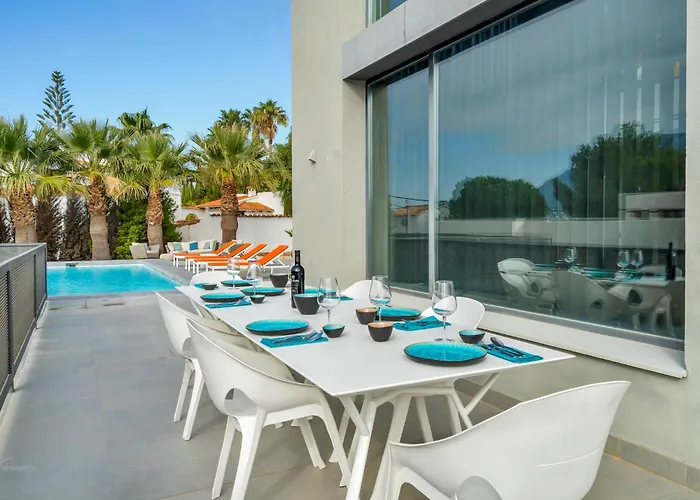 Casa Mieke Modern Villa Denia View Of The Montgo Mountain
