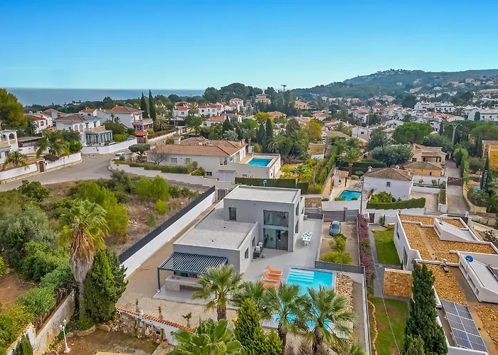 Casa Mieke Modern Villa Denia View Of The Montgo Mountain