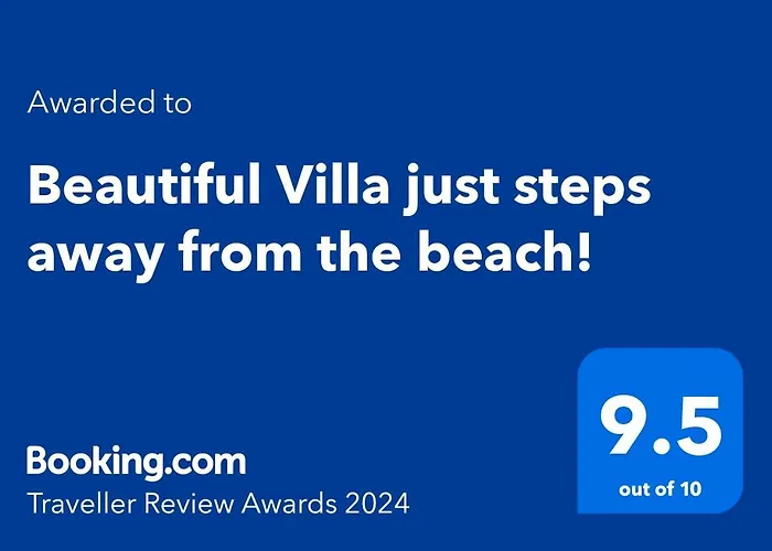 Beautiful Villa Just Steps Away From The Beach!