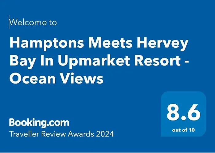 Hamptons Meets Hervey Bay In Upmarket Resort - Ocean Views