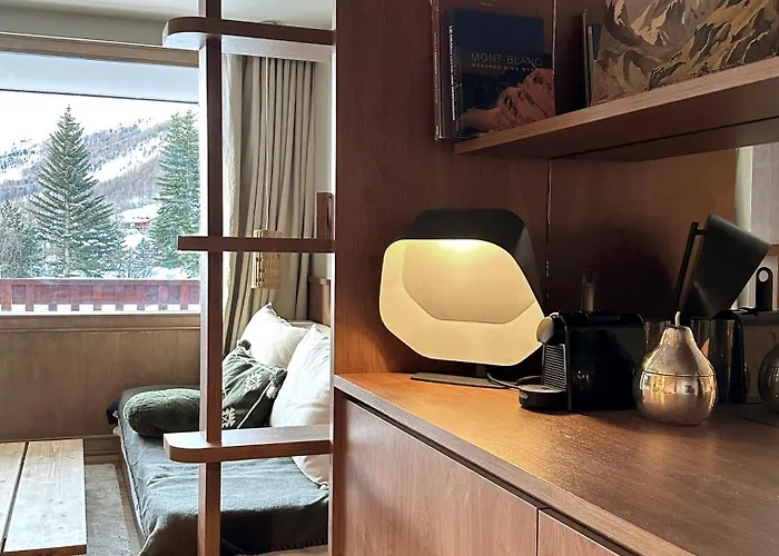 Les Barmettes Appart Renove Avec Vue, Parking Et Skis Aux Pieds