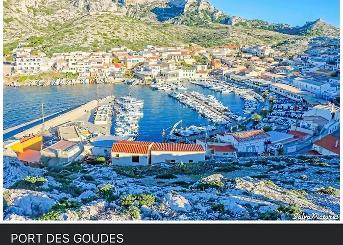 La Flibuste Des Goudes Villa De Charme, Jardin Et Vue Mer Au Coeur Des Calanques