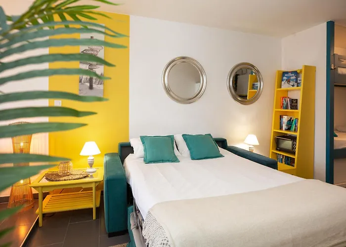 La Dune D'Or - Vue Mer, Studio Face A La Plage Avec Terrasse