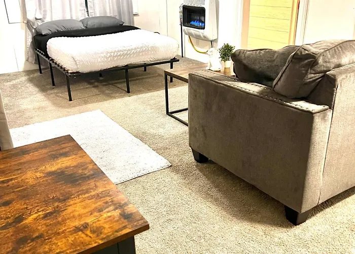 Two Bedroom Villa Studio With Fireplace & Living Room