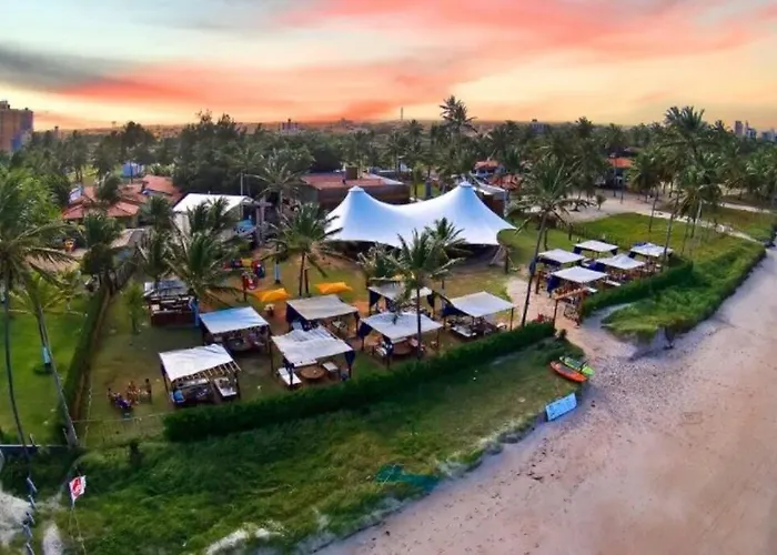 Loft estiloso na praia Ponta de Campina