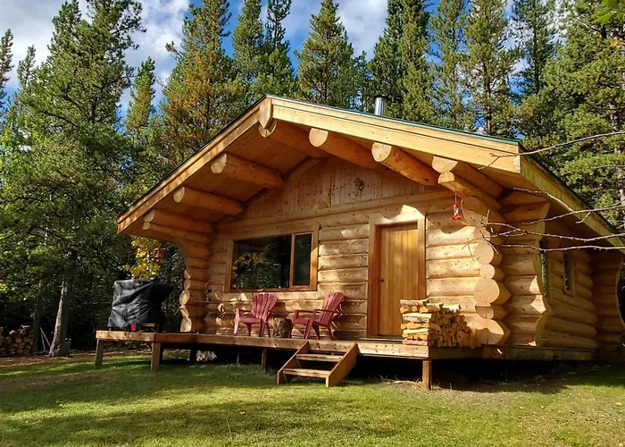 Rocky Mountain Escape - Log Cabins & Aurorasphere Glamping Dome - Rock Lake